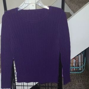 Purple Sweater
